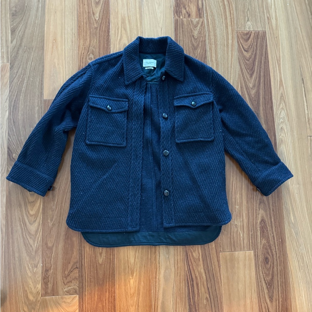 Navy Oversized shacket - Isabel Marant (like new)